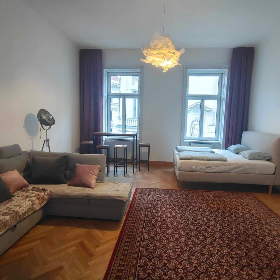 Large 4 Room Apartment In The Center Of Vienna Viena Exterior foto